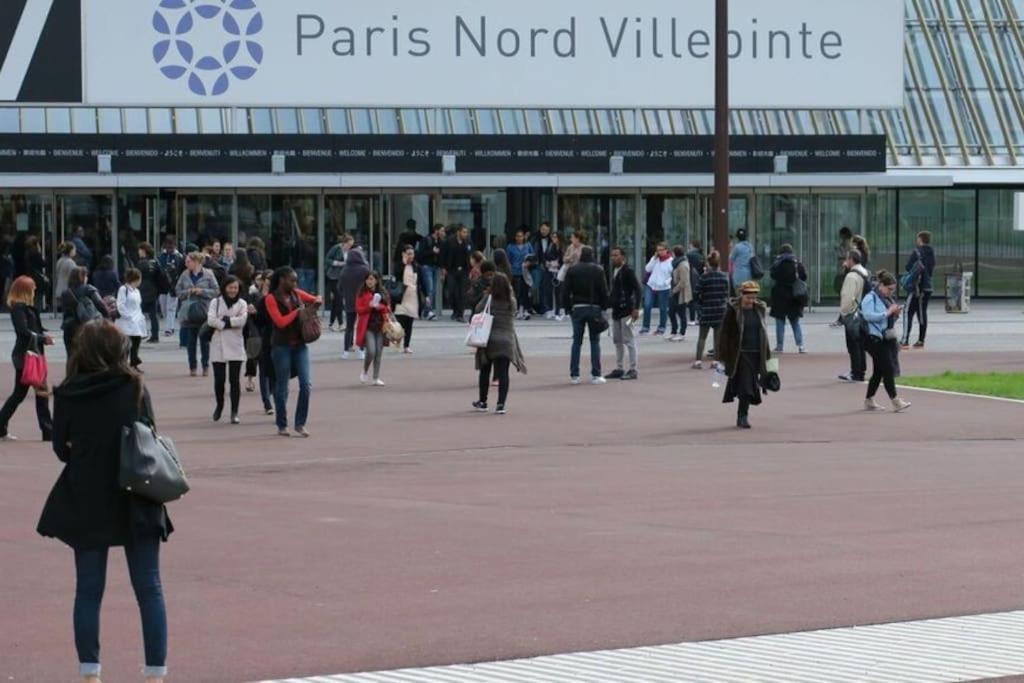 Studio 2 Pers Paris/Bourget/Cdg/Parc D'Exposition อุลเน-ซู-บัว ภายนอก รูปภาพ